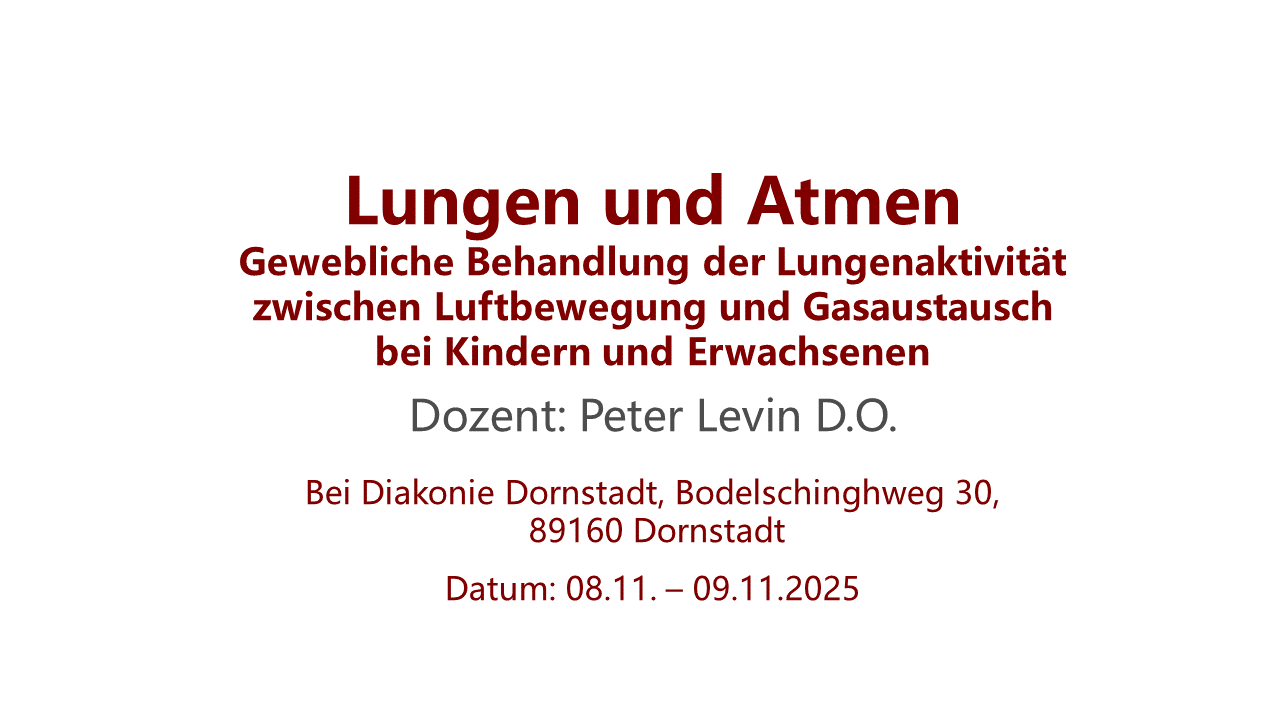 Osteopathie Ausbildung